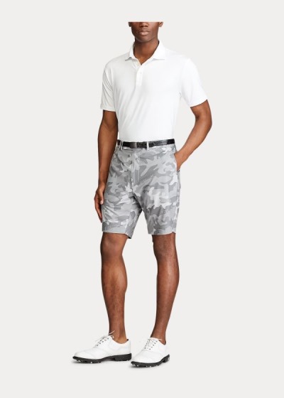 Men's Ralph Lauren Classic Fit Camo Stretch Shorts | 417630SYL